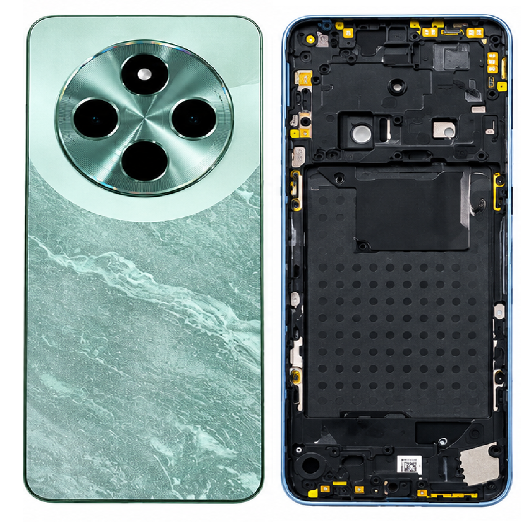 Compatible Replacement for POCO M7 5G Full Housing Body – Gold, Blue, Green & Black