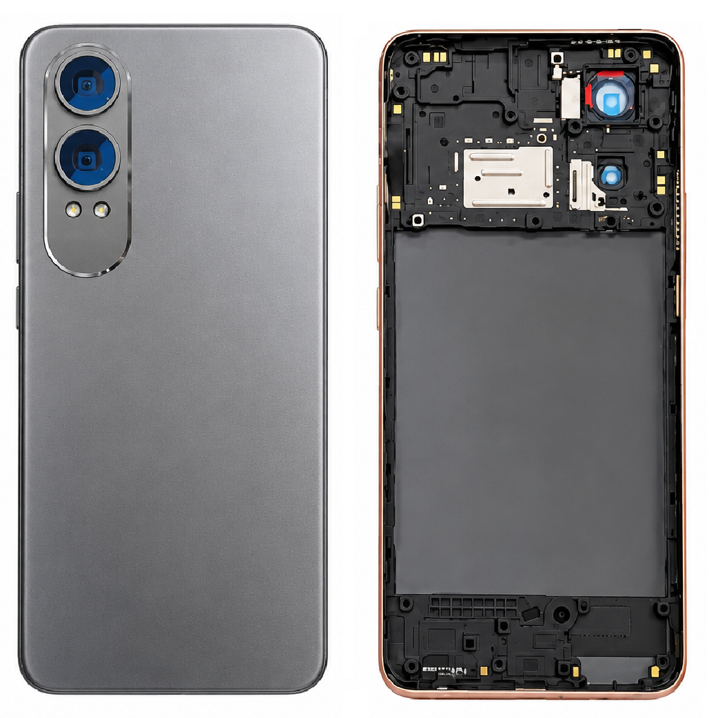 Compatible Replacement for OnePlus Nord CE 4 Lite 5G Full Housing Body – Orange & Black
