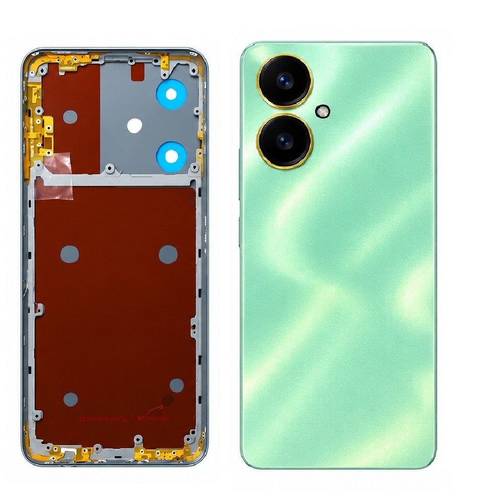 Compatible Replacement for Vivo Y27 4G Full Housing Body – Black, Green & Blue