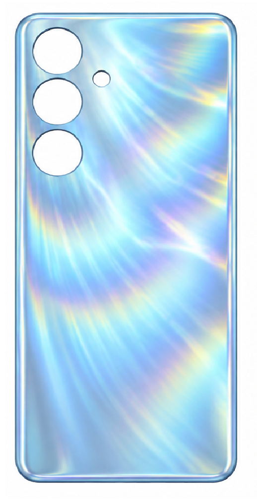 Compatible Replacement for Samsung Galaxy M34 5G Back Panel – Silver, Black & Sky Blue