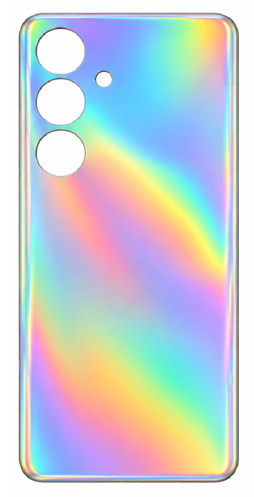 Compatible Replacement for Samsung Galaxy M34 5G Back Panel – Silver, Black & Sky Blue