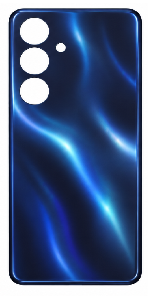 Compatible Replacement for Samsung Galaxy M34 5G Back Panel – Silver, Black & Sky Blue