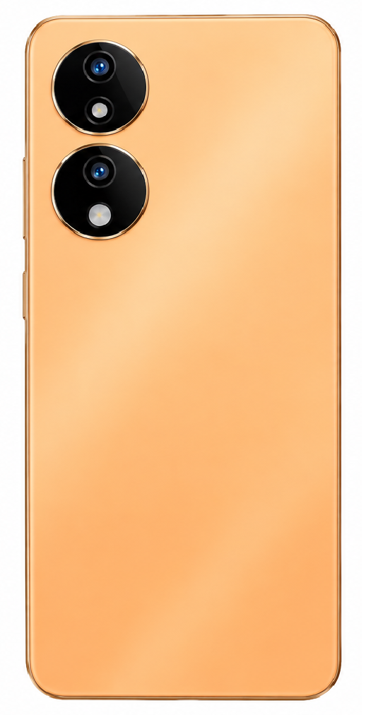 Compatible Replacement for Vivo Y100 5G Full Housing Body – Orange, Blue & Black