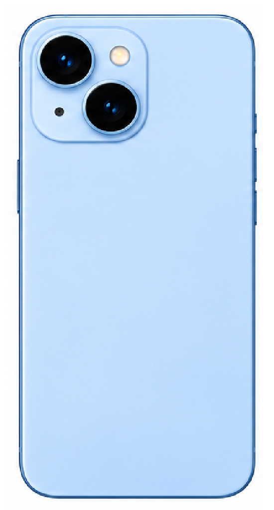 Compatible Replacement for iPhone 15 Full Housing Body – Black, Yellow, Sky Blue, Green & Pink
