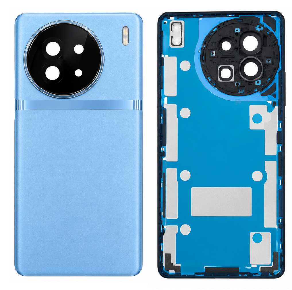 Compatible Replacement for Vivo X90 Back Panel – Sky Blue & Black