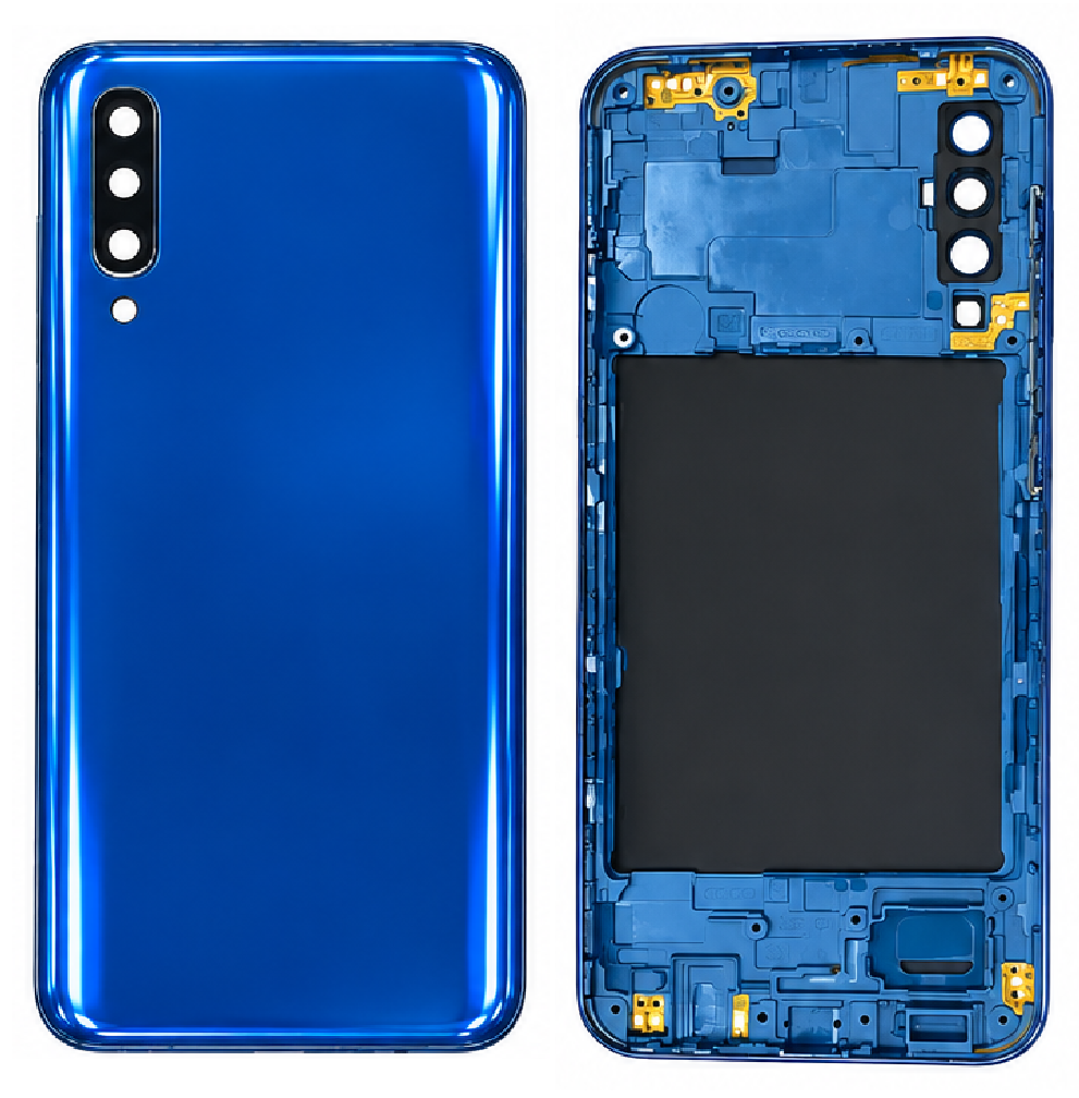 Compatible Replacement for Samsung Galaxy A50 Full Housing Body – Blue & White