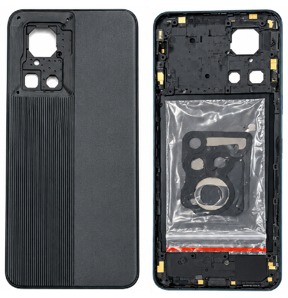 Compatible Replacement for OnePlus 10R Full Housing Body – Light Green, Black & Deep Green