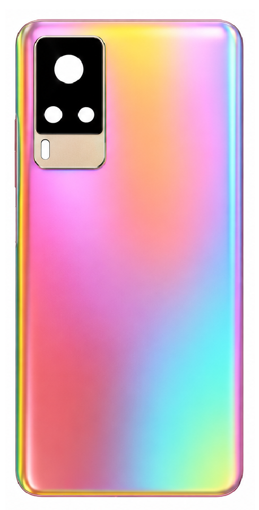 Compatible Replacement for Vivo X60 Back Panel – Sky Blue, Black & White