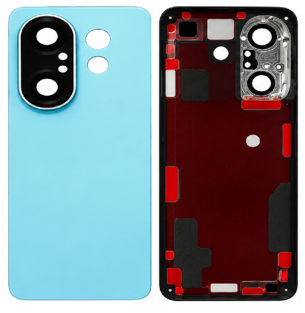 Compatible Replacement for Vivo X200 FE Back Panel – Pink, Blue, Black & Green