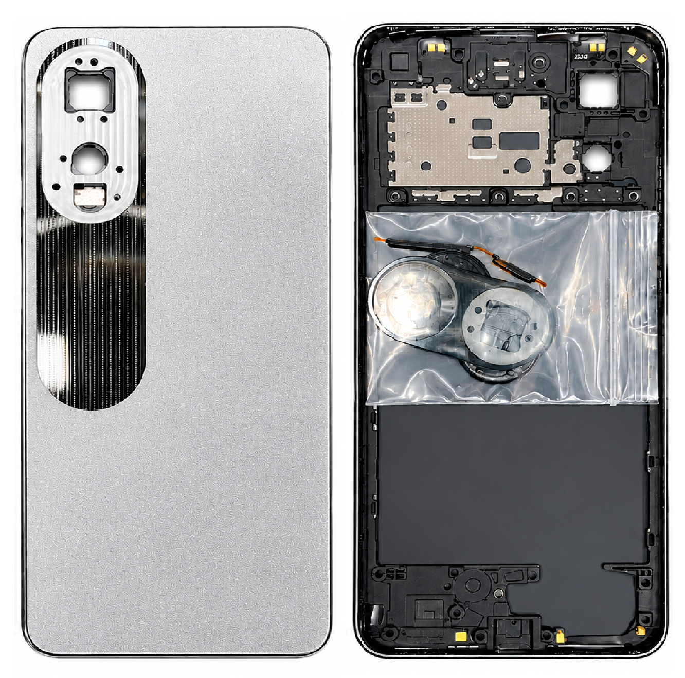 Compatible Replacement for OPPO A78 4G Full Housing Body – Green & Grey