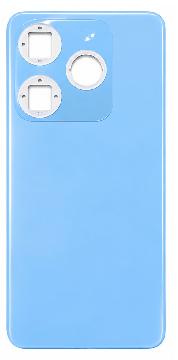 Compatible Replacement for Tecno Spark Go 2024 BG6 Back Panel – Black, Blue & Yellow
