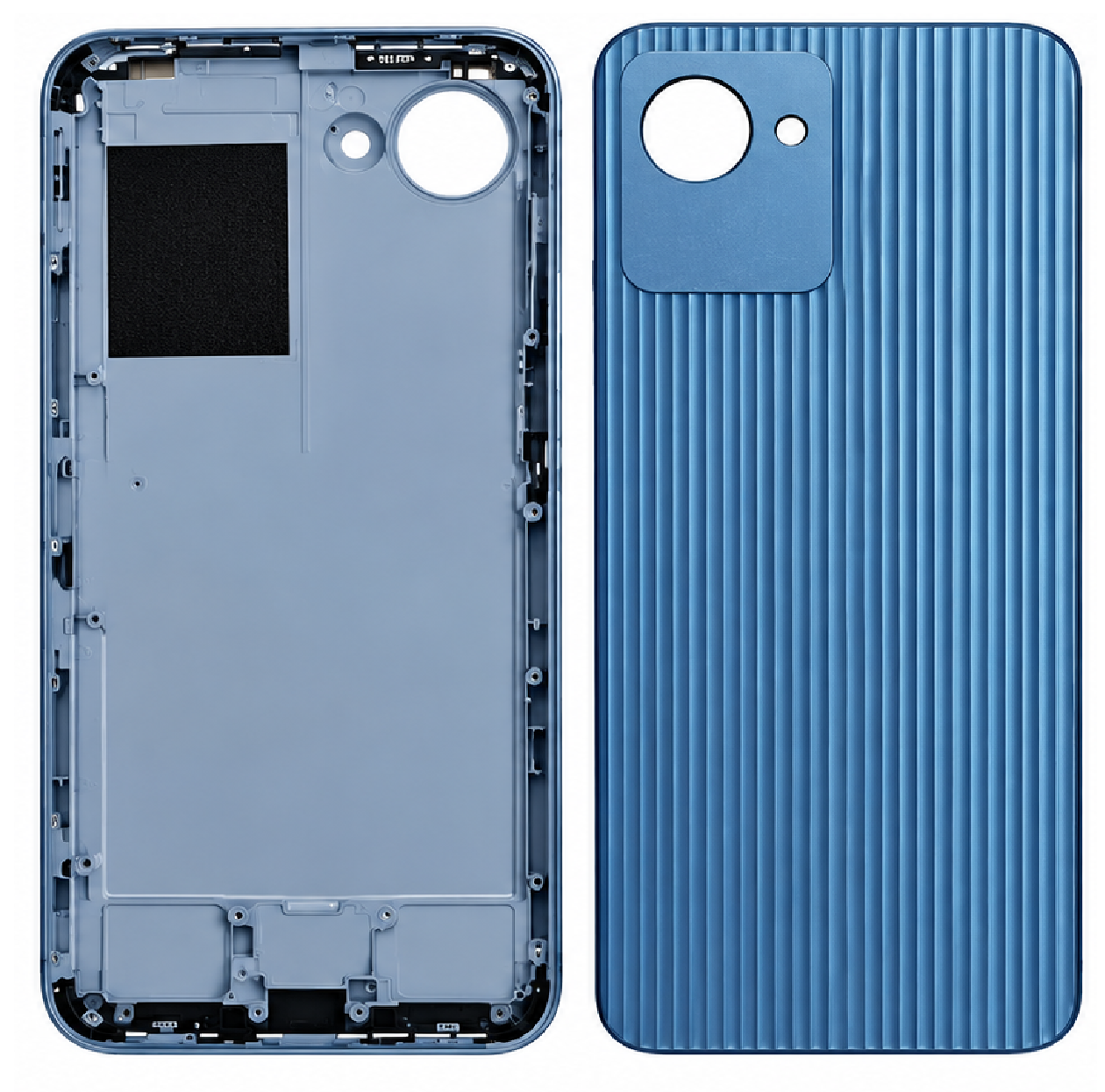 Compatible Replacement for Realme C30 Back Panel – Blue, Green & Black
