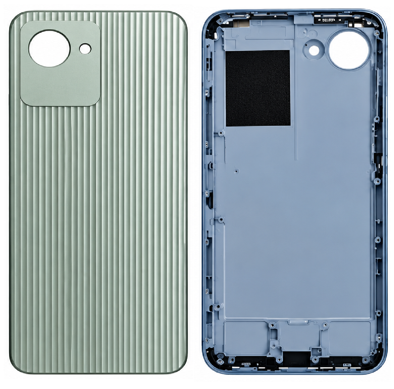 Compatible Replacement for Realme C30 Back Panel – Blue, Green & Black