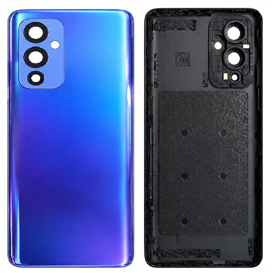 Compatible Replacement for OnePlus 9 5G Back Panel – Purple, Black & Deep Blue