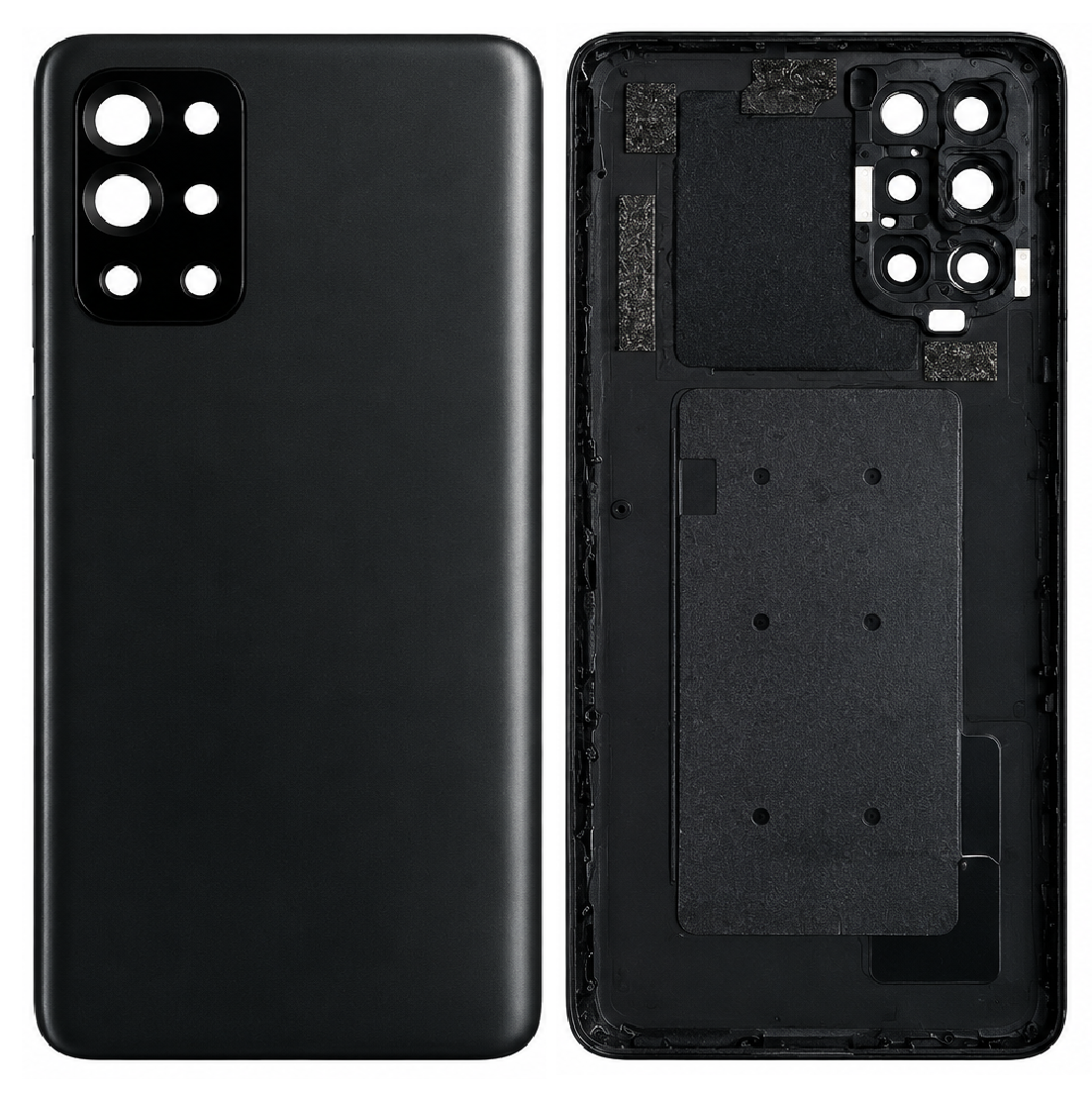 Compatible Replacement for OnePlus 9R 5G Back Panel – Black & Blue