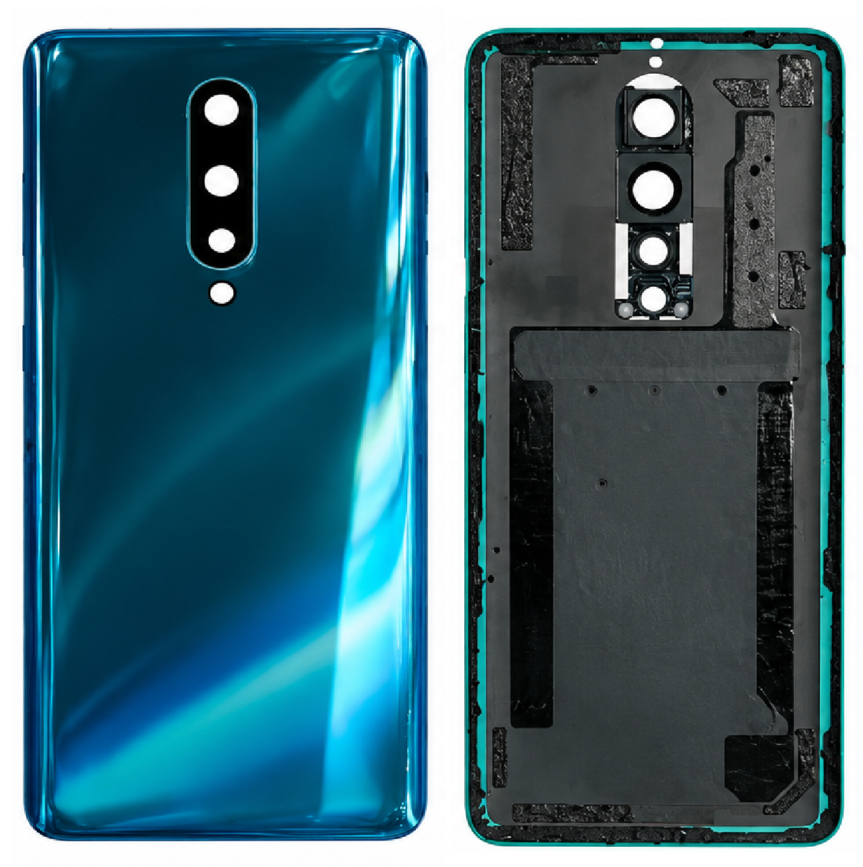 Compatible Replacement for OnePlus 8 5G Back Panel – Deep Blue, Green & Sky Blue