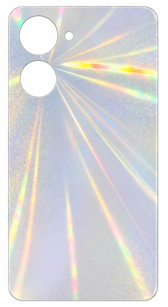 Compatible Replacement for Realme 10 4G Back Panel – White & Deep Blue