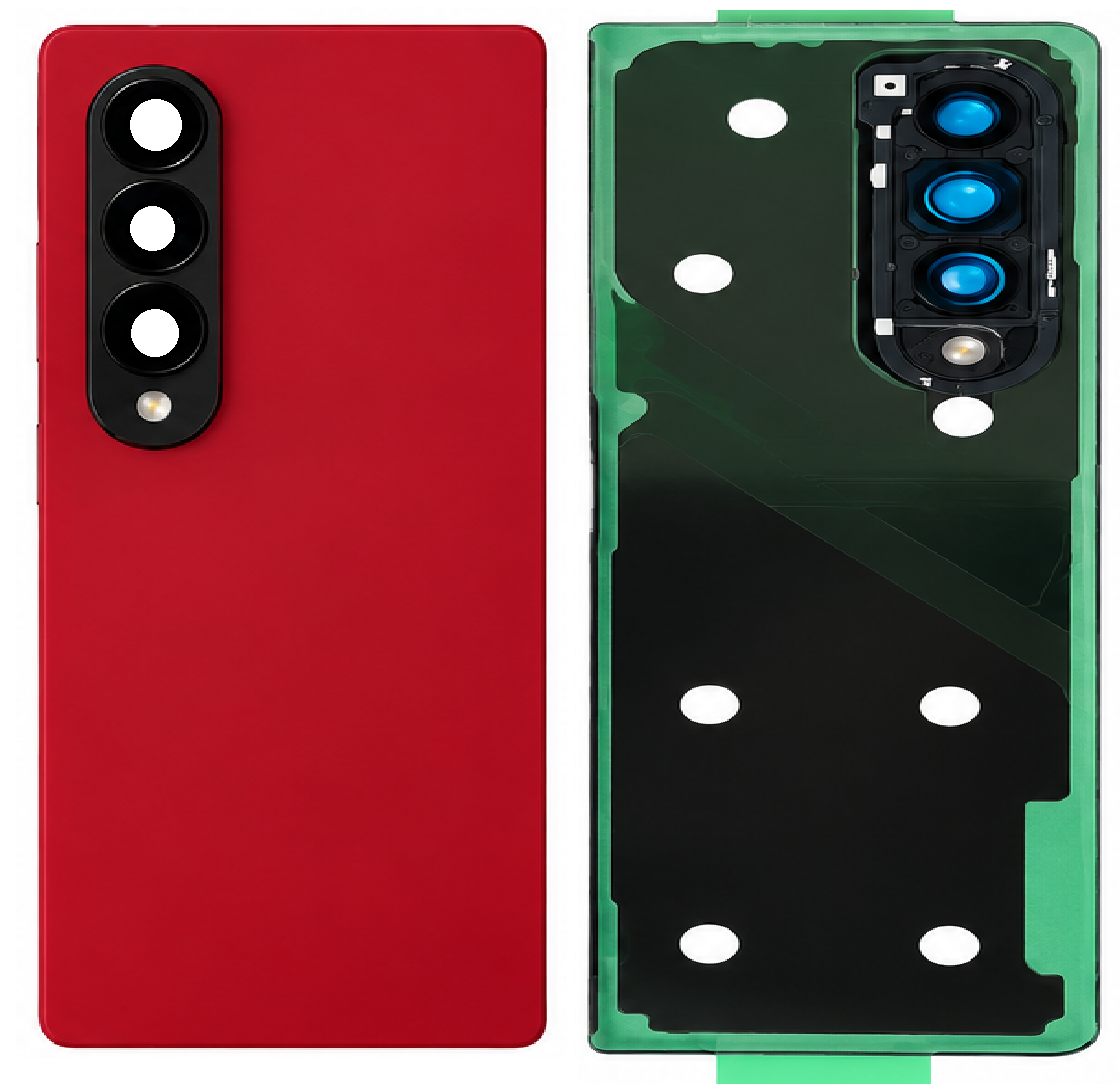Compatible Replacement for Samsung Galaxy Z Fold 4 5G Back Panel – White, Black, Red & Navy Blue