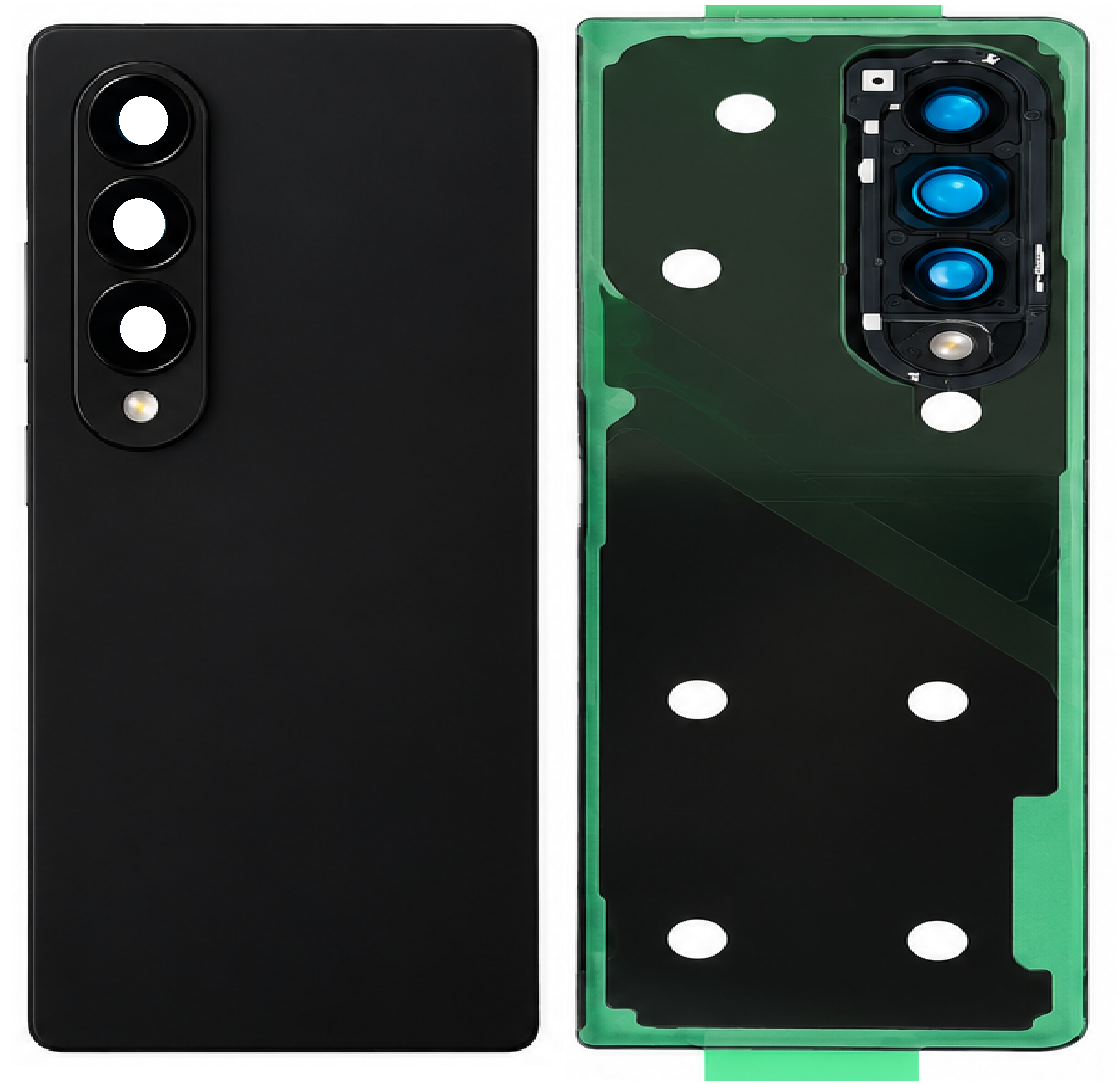 Compatible Replacement for Samsung Galaxy Z Fold 4 5G Back Panel – White, Black, Red & Navy Blue