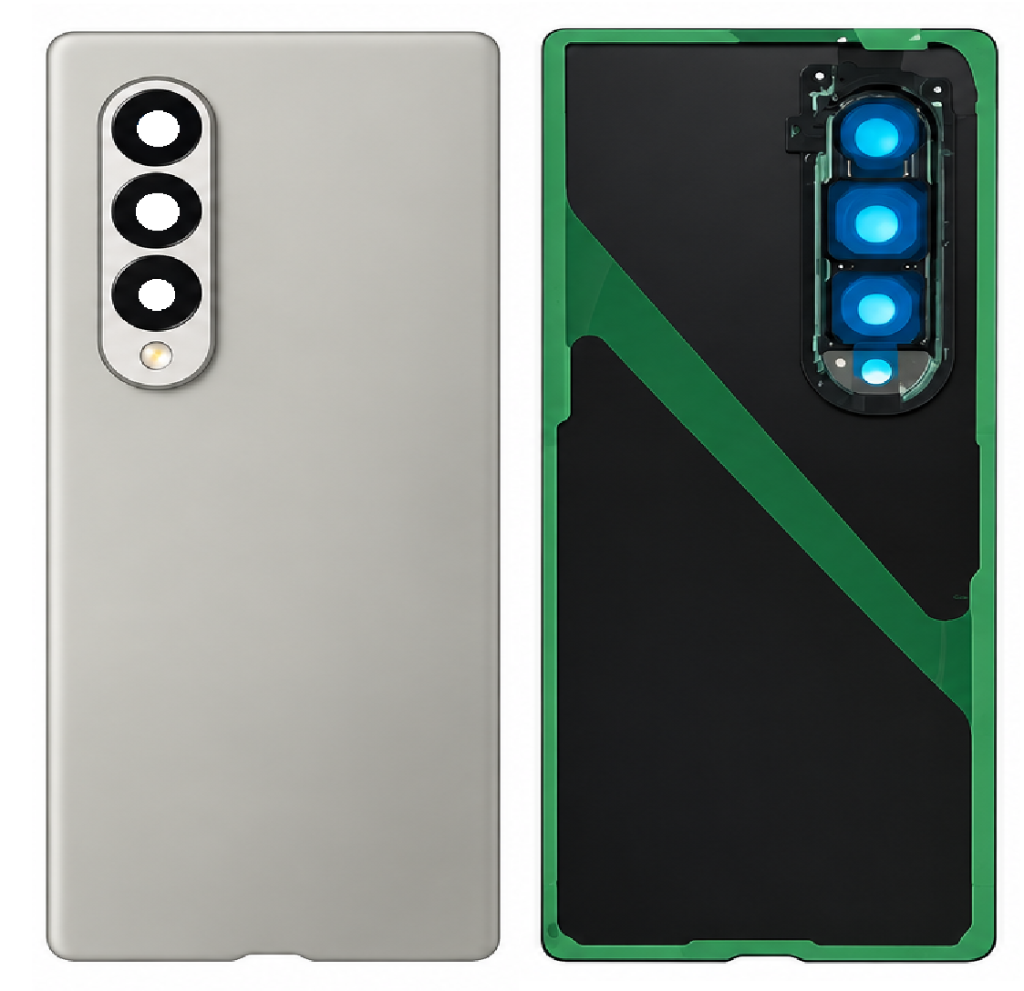 Compatible Replacement for Samsung Galaxy Z Fold 3 Back Panel – Dark Green, Gray, Black