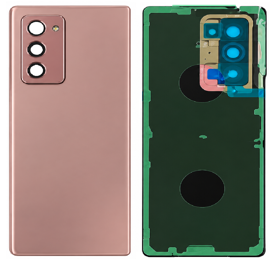 Compatible Replacement for Samsung Galaxy Z Fold 2 Back Panel – Black, Rose Gold