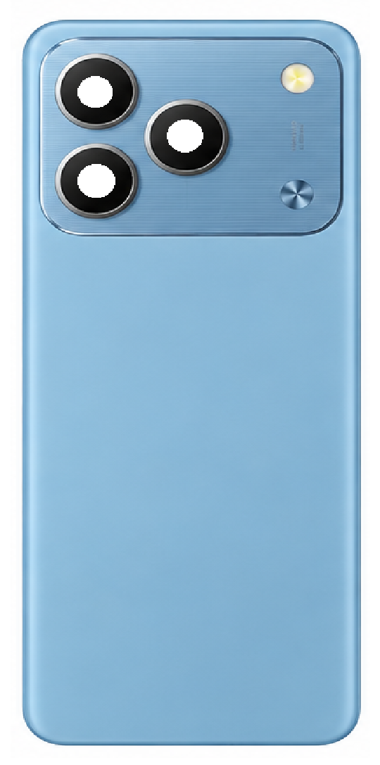 Compatible Replacement for Tecno Spark 50 KN4 Back Panel – Dark Green, Orange, Deep Blue, Sky Blue & Purple