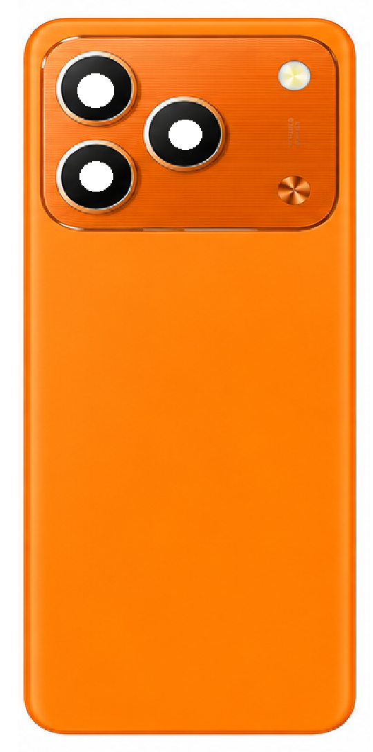Compatible Replacement for Tecno Spark 50 KN4 Back Panel – Dark Green, Orange, Deep Blue, Sky Blue & Purple