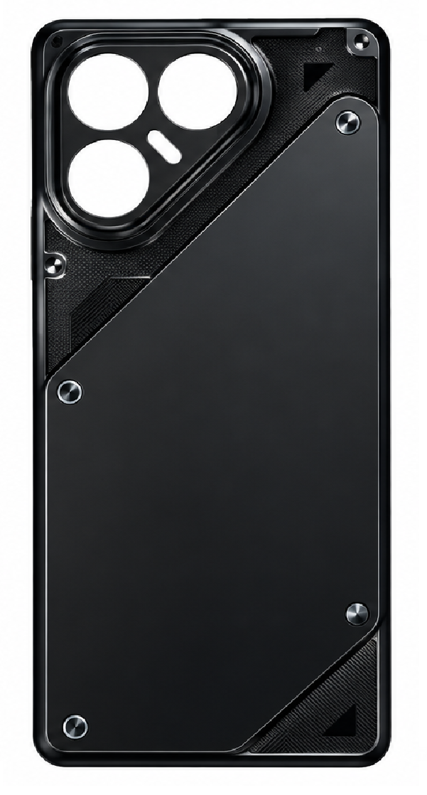 Compatible Replacement for Tecno Pova 7 5G Back Panel – Black, Silver & Gold