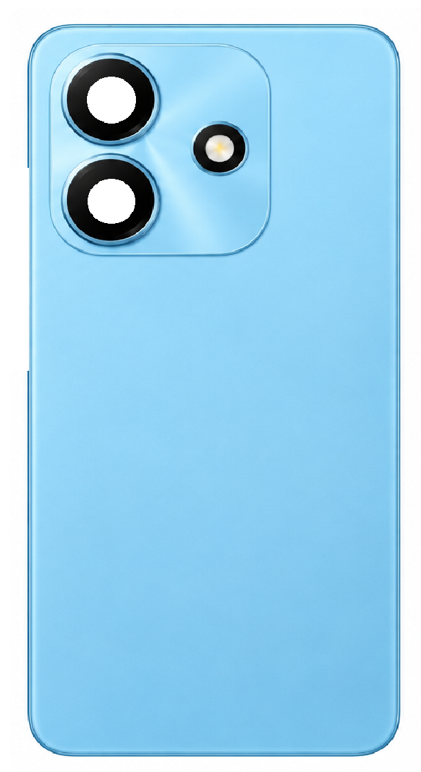 Compatible Replacement for itel P55 4G Back Panel – Yellow & Sky Blue