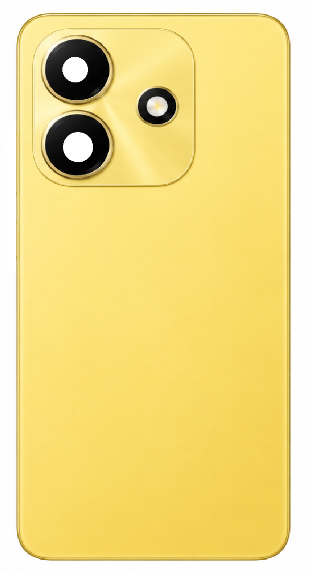 Compatible Replacement for itel P55 4G Back Panel – Yellow & Sky Blue