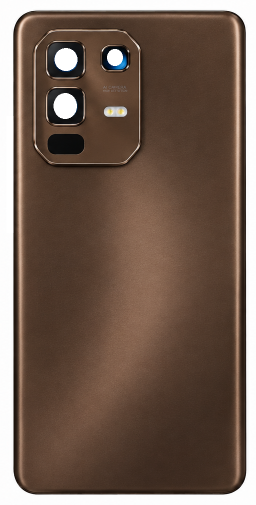 Compatible Replacement for Infinix Note 50s 5G Back Panel – Red & Brown