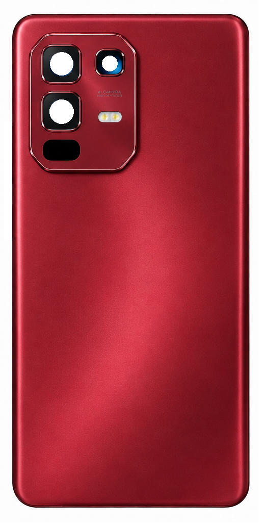Compatible Replacement for Infinix Note 50s 5G Back Panel – Red & Brown