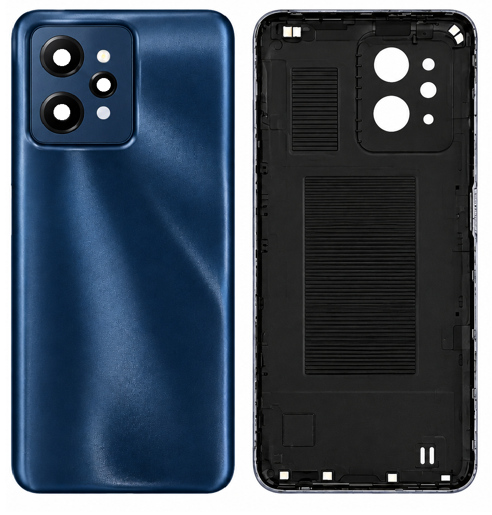 Compatible Replacement for Realme C31 Back Panel – Black & Purple