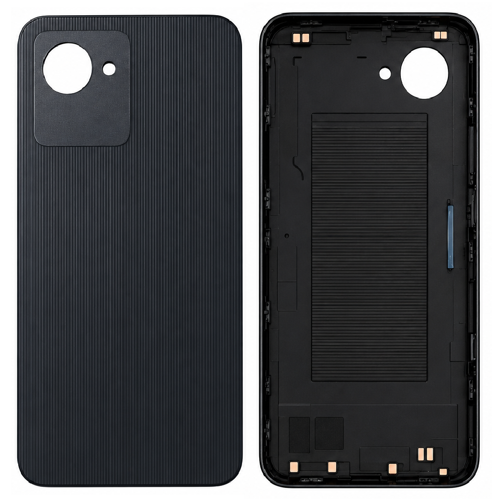 Compatible Replacement for Realme C30s Back Panel – Black & Blue