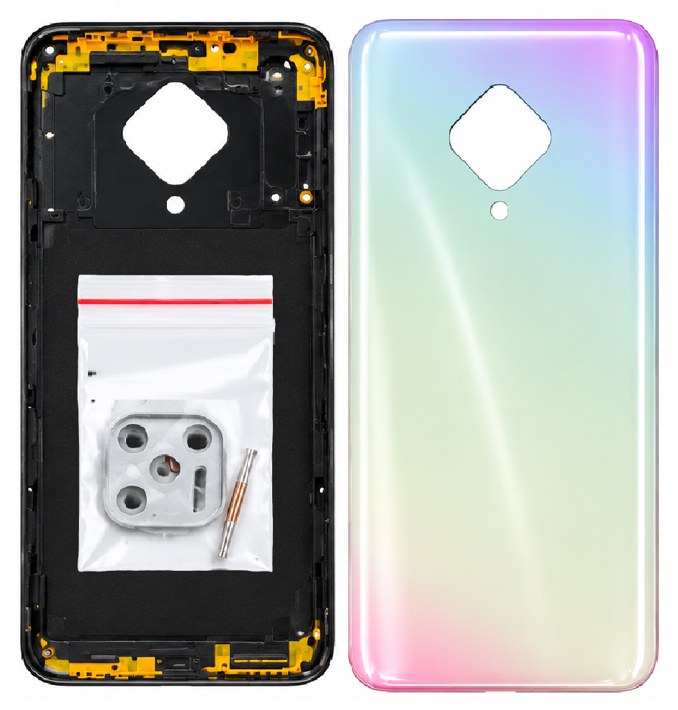 Compatible Replacement for Vivo S1 Pro 4G Full Housing Body – Sky Blue & Purple