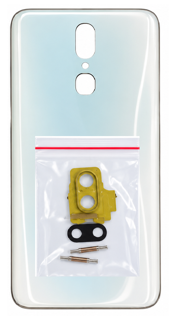 Compatible Replacement for OPPO F11 4G Full Housing Body – Navy Blue & Sky Blue