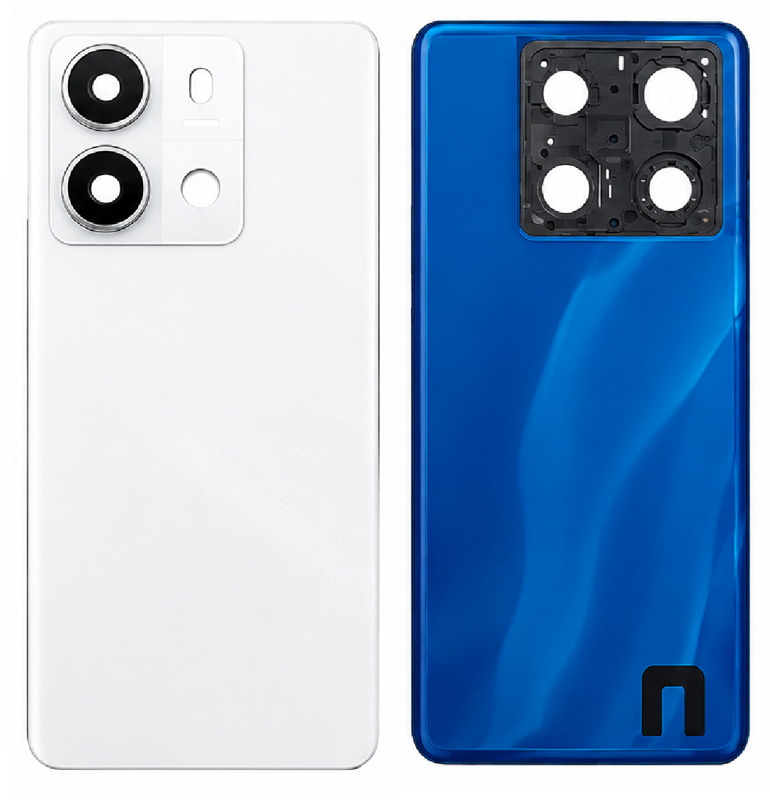 Compatible Replacement for Redmi Note 13 5G Back Panel – Black, White & Green