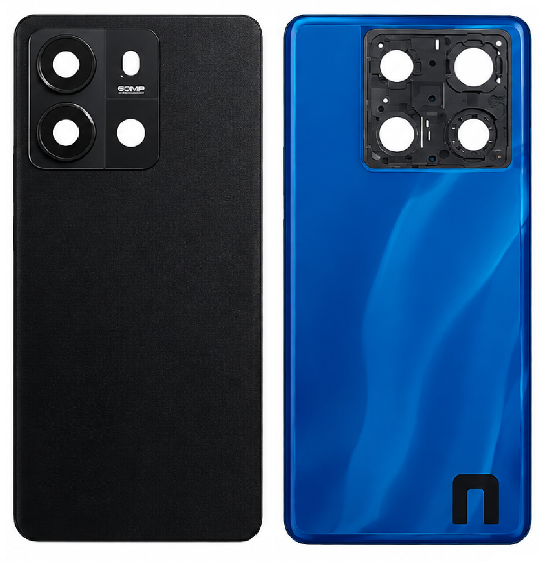 Compatible Replacement for Redmi Note 13 5G Back Panel – Black, White & Green