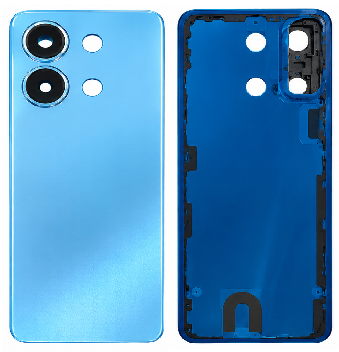 Compatible Replacement for Redmi Note 13 4G Back Panel – Green, Blue & Black