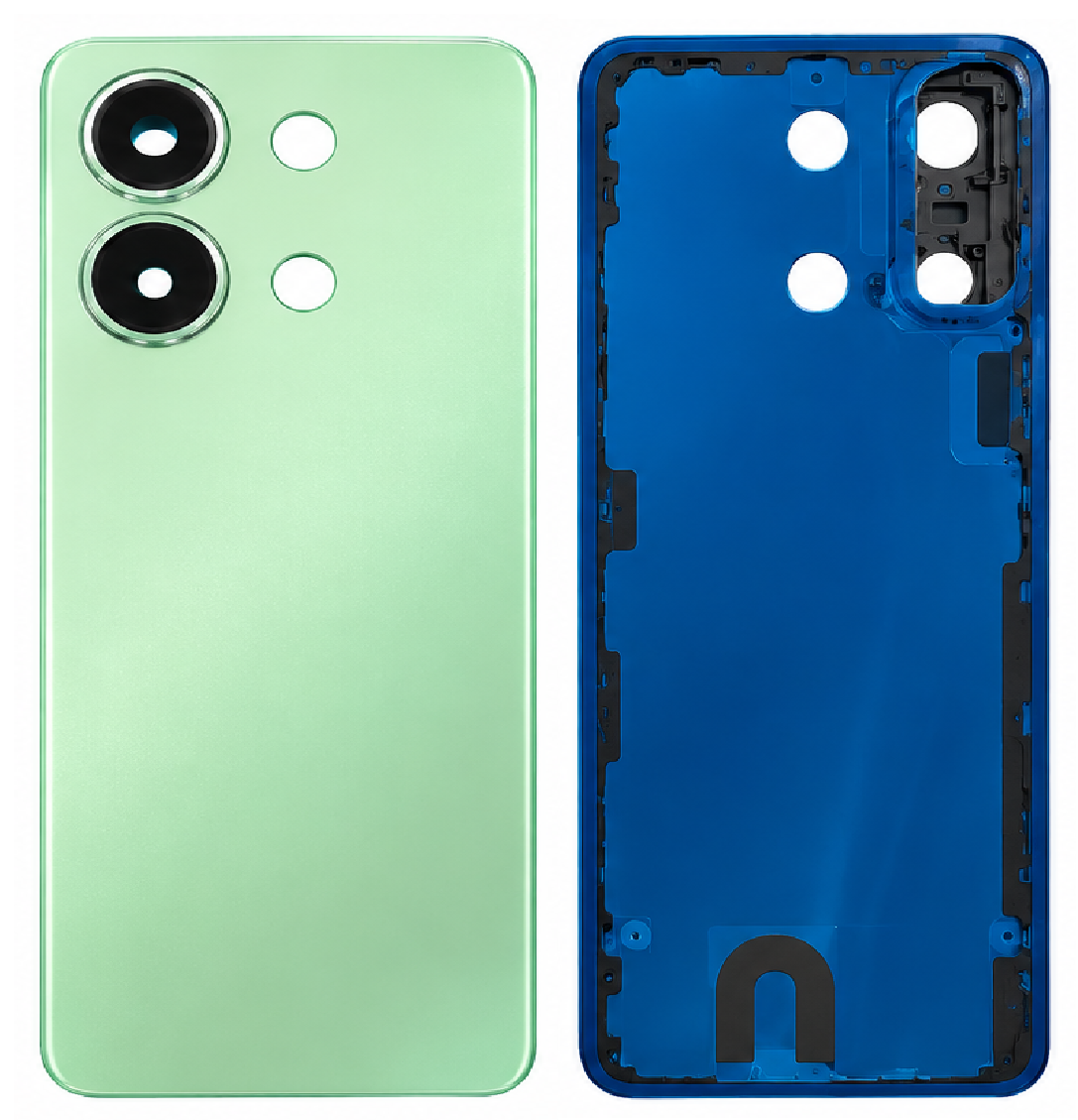 Compatible Replacement for Redmi Note 13 4G Back Panel – Green, Blue & Black