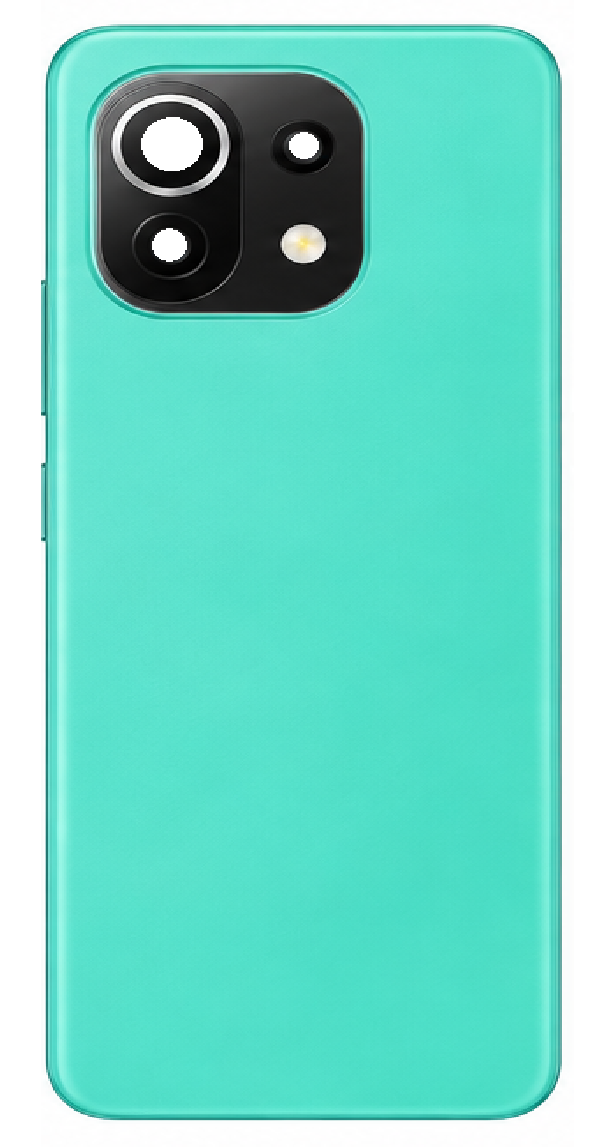 Compatible Replacement for Xiaomi 11 Lite Back Panel – Sky Blue, White, Green, Orange & Black