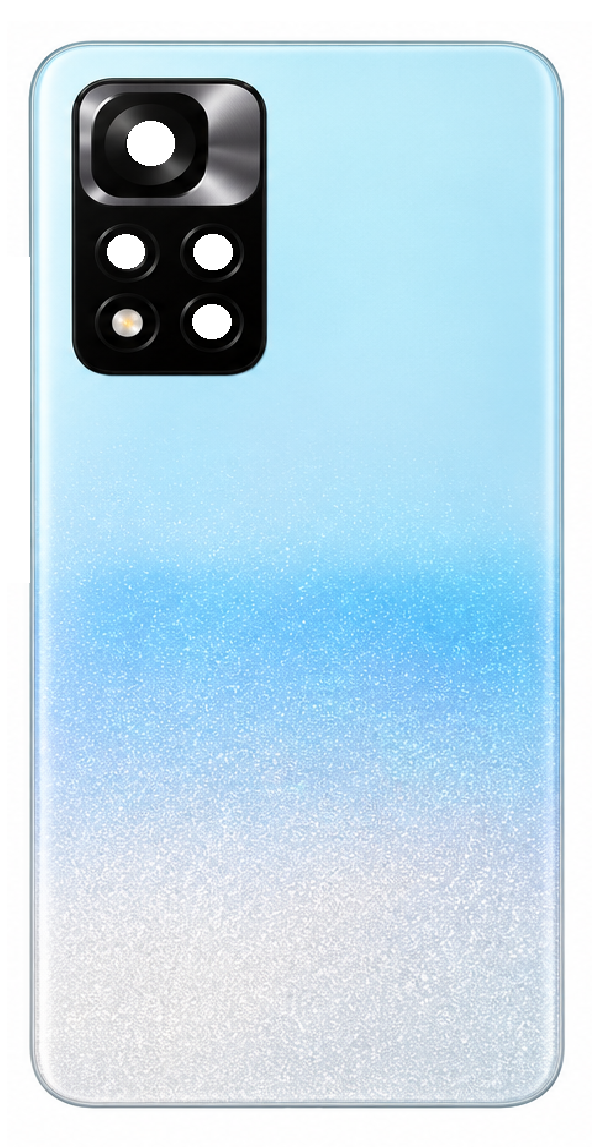 Compatible Replacement for Redmi Note 11 Pro Plus 5G Back Panel – Dark Green, Sky Blue & Lavender