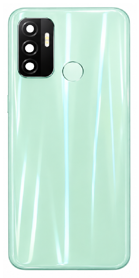 Compatible Replacement for OPPO A53 New Back Panel – Green, Navy Blue & White