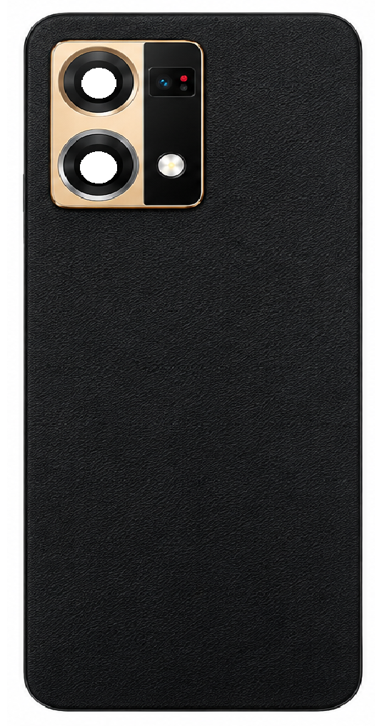 Compatible Replacement for OPPO F21 Pro 4G Back Panel – Orange, Black & Blue