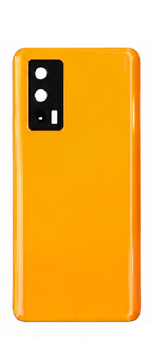 Compatible Replacement for iQOO 7 Back Panel – Orange, Sky Blue & Navy Blue