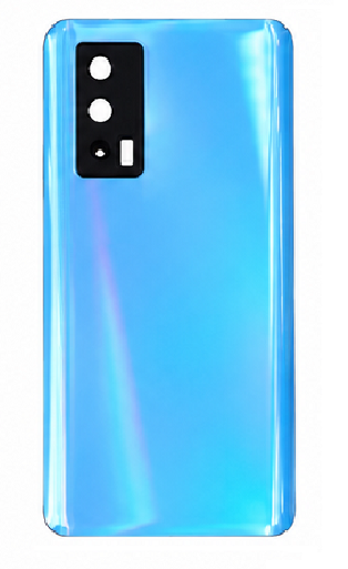 Compatible Replacement for iQOO 7 Back Panel – Orange, Sky Blue & Navy Blue