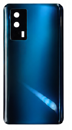 Compatible Replacement for iQOO 7 Back Panel – Orange, Sky Blue & Navy Blue