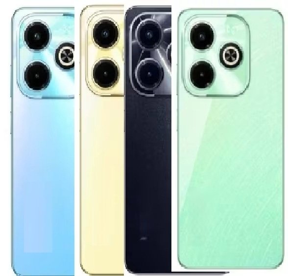 Compatible Replacement Infinix Hot 40i Full Body Housing – Black, Green, Blue & Gold