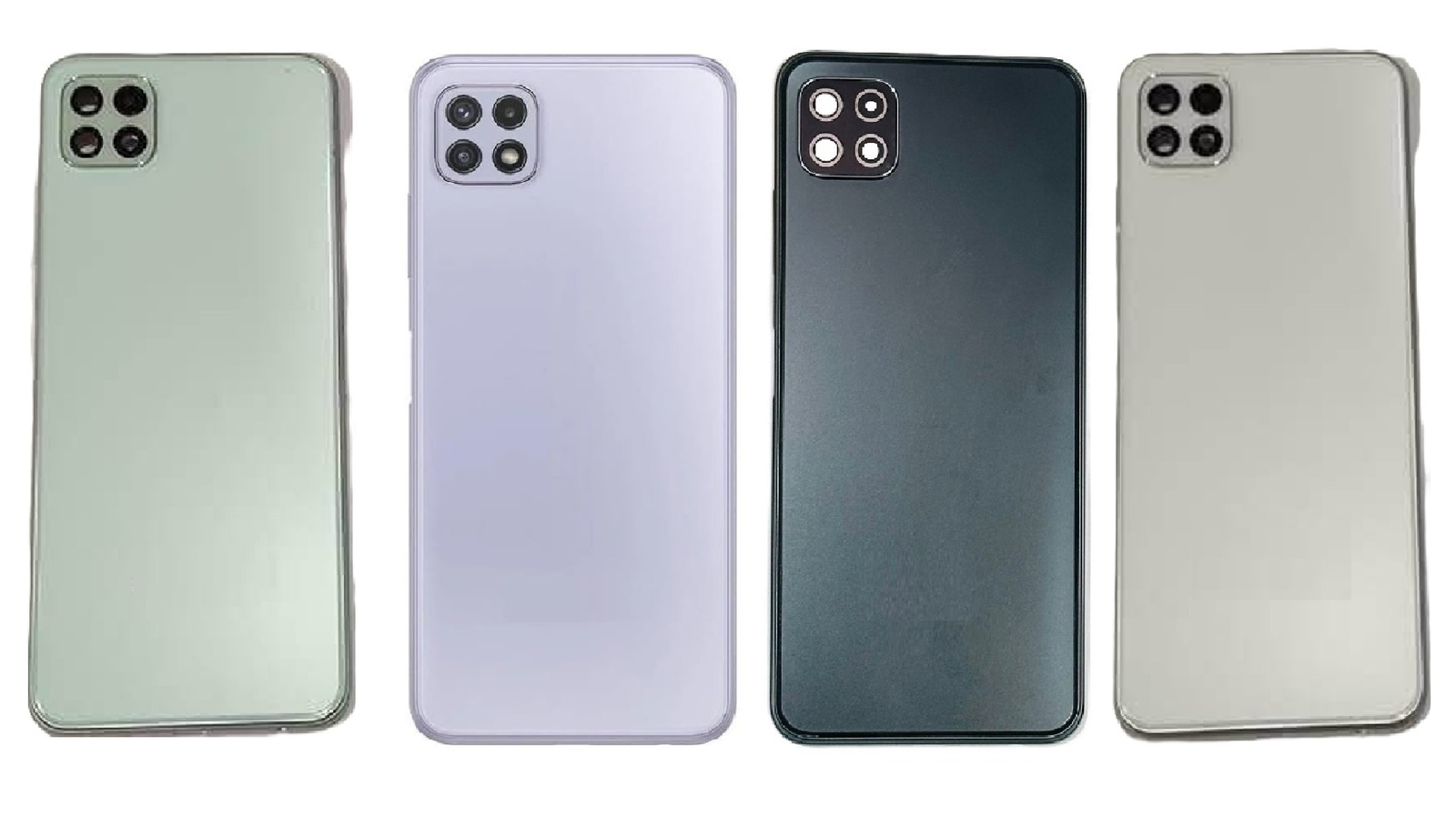 Samsung Galaxy A22 5G Full Body Housing - Black, White, Green, Purple