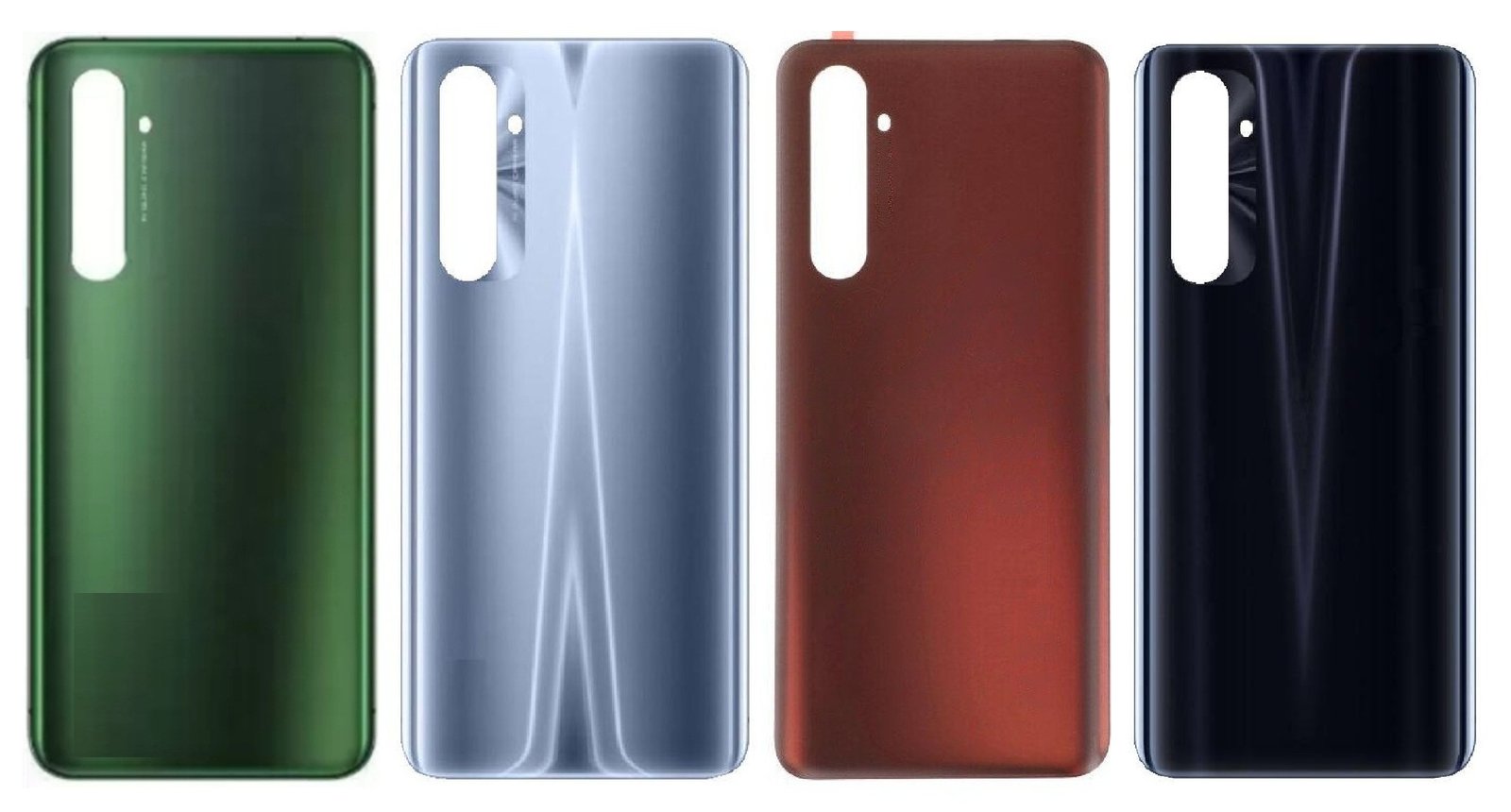 for Realme X50 Pro 5G Back Panel Battery Cover Replacement – Red, Blue, Black & Green
